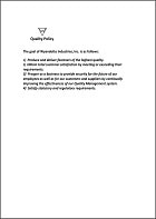 Wyandotte's - Quality Policy